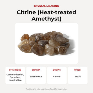 Citrine (Natural) Tumbled Stones from Stonebridge Imports