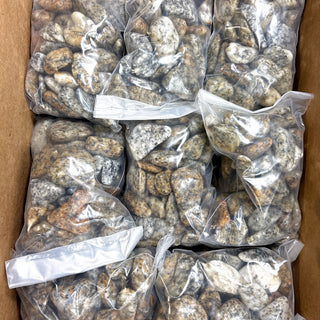 Granite Tumbled Stones - 16kg from Stonebridge Imports