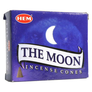 The Moon Hem Incense Cones - 10 Pack from Stonebridge Imports