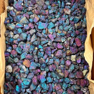 Chalcopyrite Chips - 25kg Box from Stonebridge Imports
