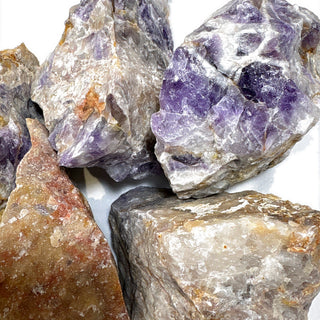Amethyst Chevron Chunks - 14kg Box from Stonebridge Imports
