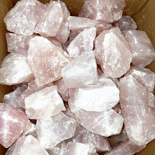 Rose Quartz E #1 Chunk - 20kg Box from Stonebridge Imports