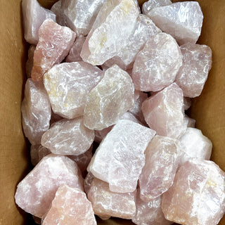 Rose Quartz A #1 Chunk - 20kg Box from Stonebridge Imports