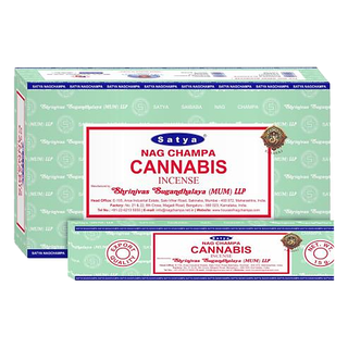 Cannabis Satya Incense Sticks - 15g from Stonebridge Imports