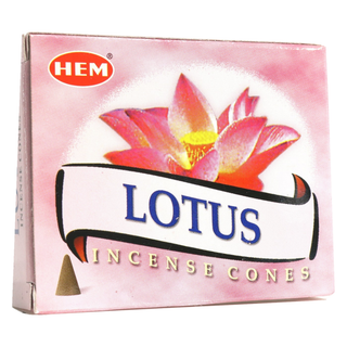 Lotus Hem Incense Cones - 10 Pack from Stonebridge Imports