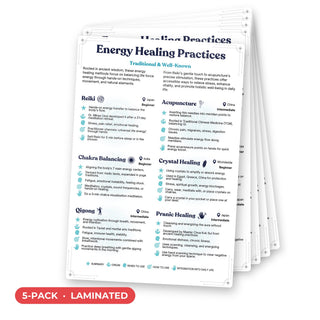 Energy Practices QuickStudy Guide laminated 5-pack, double-sided 160 x 240 mm