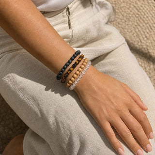 Gold Tiger's Eye Bead Bracelet from Stonebridge Imports