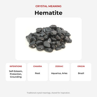 Hematite Tumbled Stones - Mini from Stonebridge Imports