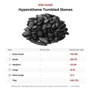 Hypersthene Tumbled Stones from Stonebridge Imports