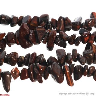 Red Tiger's Eye Bead Strand from Stonebridge Imports