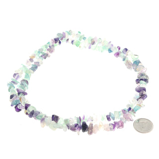 Fluorite Bead Strand 32" - 5-8mm Chip from Stonebridge Imports