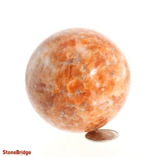 Orange Calcite Sphere from Stonebridge Imports