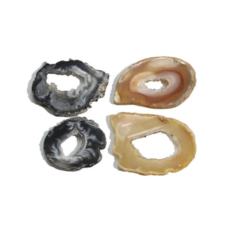 Agate Geode Slices - 4 Pack    from Stonebridge Imports