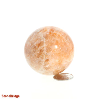 Orange Calcite Sphere from Stonebridge Imports