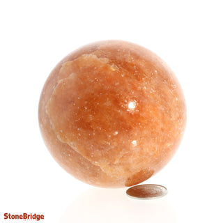 Orange Calcite Sphere from Stonebridge Imports