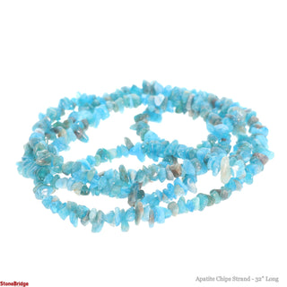Apatite Bead Strand 32" - 5-8mm Chip from Stonebridge Imports