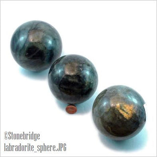 Labradorite A Sphere - Medium #2 - 2 3/4"    from Stonebridge Imports