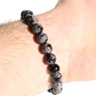 Obsidian Bead Bracelet from Stonebridge Imports