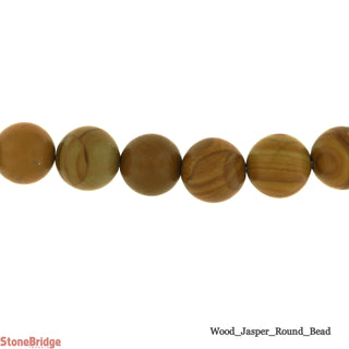 Wood Jasper Bead Strand from Stonebridge Imports