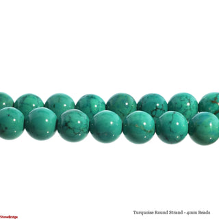 Turquoise Bead Strand (Enhanced) from Stonebridge Imports