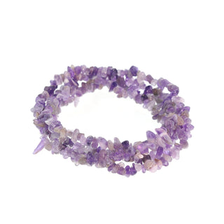 Dark Amethyst Bead Strand 32" - 3-5mm Chip from Stonebridge Imports