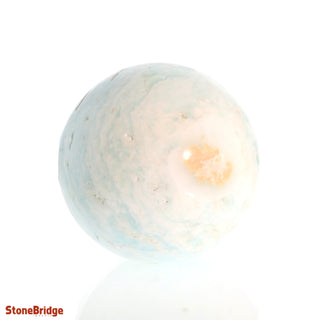 Caribbean Blue Calcite Sphere from Stonebridge Imports