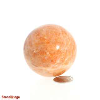 Orange Calcite Sphere from Stonebridge Imports