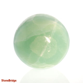 Pistachio Green Calcite Sphere Medium #2 - 2 3/4" from Stonebridge Imports