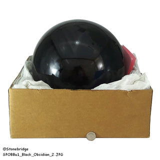 Black Obsidian Sphere from Stonebridge Imports