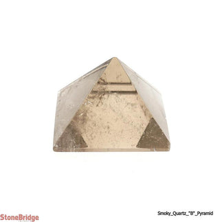 Smoky Quartz Pyramid B #2 - 1 1/2" to 1 3/4"    from Stonebridge Imports