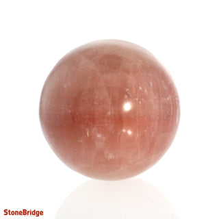 Rose Calcite Sphere Extra Small #2 - 1 3/4" from Stonebridge Imports