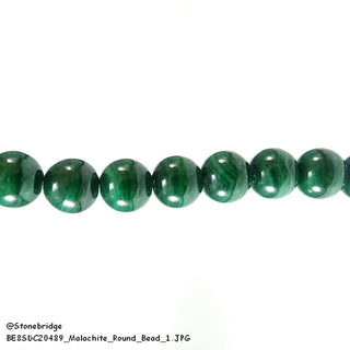 Malachite Bead Strand from Stonebridge Imports