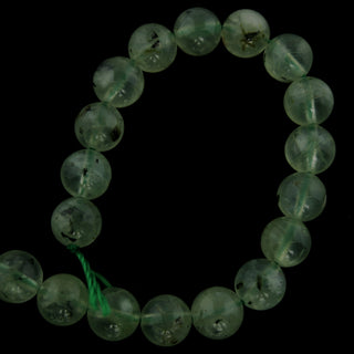 Prehnite Bead Strand 7" - 8mm from Stonebridge Imports