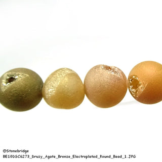 Druzy Agate Bead Bracelet from Stonebridge Imports