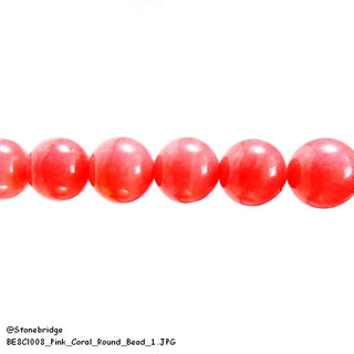 Pink Coral Bead Strand from Stonebridge Imports