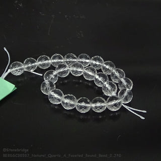 Clear Quartz Bead Strand from Stonebridge Imports