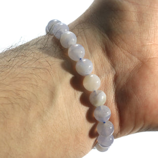 Agate Blue Lace Bracelet from Stonebridge Imports