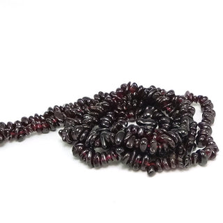 Garnet A Bead Strand 32" - 5-8mm Chip from Stonebridge Imports