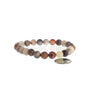Agate Botswana Round Bracelet - 8mm    from Stonebridge Imports