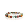 Mix Stones Matte Round Bracelet - 8mm    from Stonebridge Imports