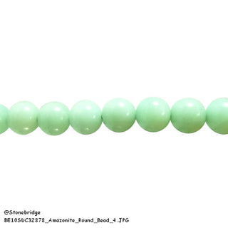 Amazonite - Round Strand 7" - 8mm from Stonebridge Imports