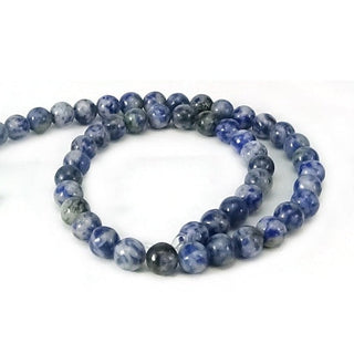 Sodalite A Bead Strand 15" - 6mm from Stonebridge Imports