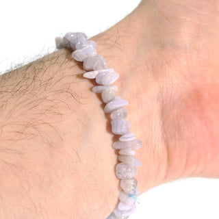 Agate Blue Lace Bracelet from Stonebridge Imports