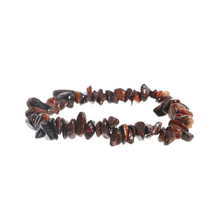 Tiger's Eye Red Bead Bracelet Chip from Stonebridge Imports