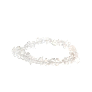 Clear Quartz Bead Bracelet Chip from Stonebridge Imports