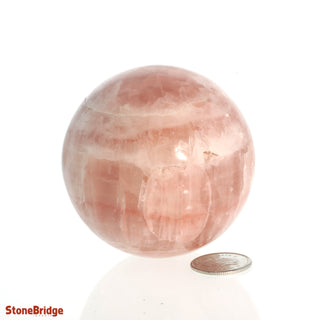 Rose Calcite Sphere from Stonebridge Imports