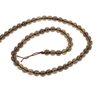 Smoky Quartz Bead Strand 15" - 6mm from Stonebridge Imports