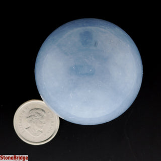 Angelite Sphere Extra Small #2 - 1 3/4" from Stonebridge Imports