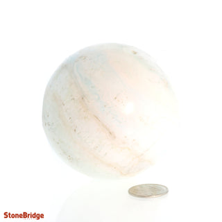 Caribbean Blue Calcite Sphere from Stonebridge Imports