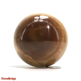 Golden Calcite Sphere from Stonebridge Imports